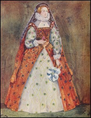 Queen Elizabeth I Tudor Costume 1558